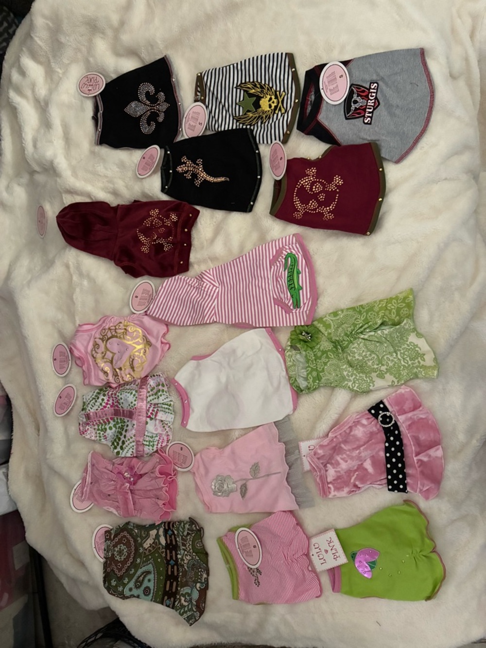 59 piece Lulu pink variety size bundle - Picture 3 of 6